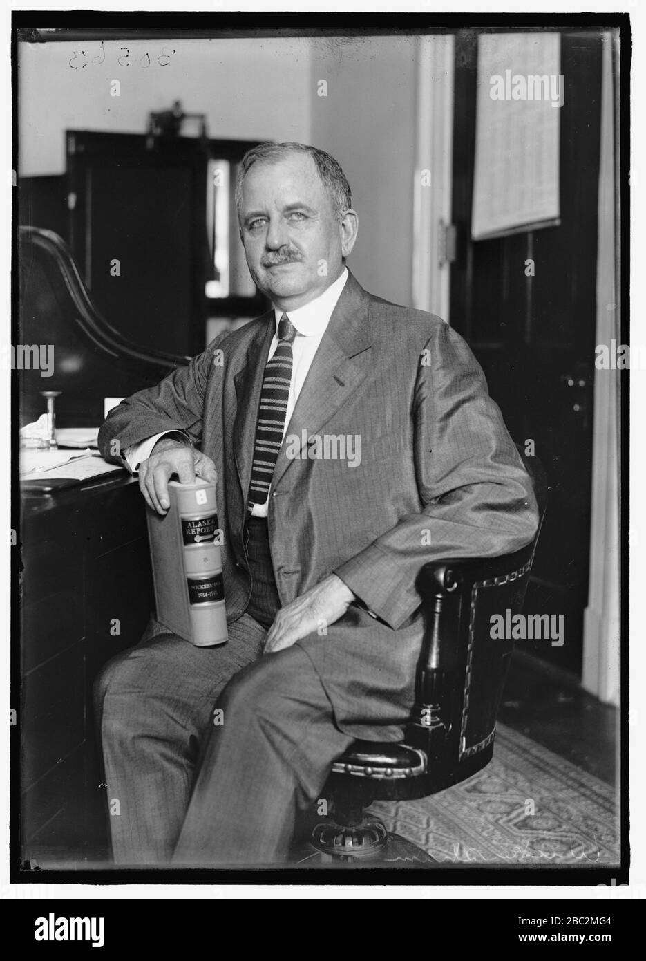 GRIGSBY, GEORGE BARNES. DELEGATE FROM ALASKA, 1920-1921 Stock Photo