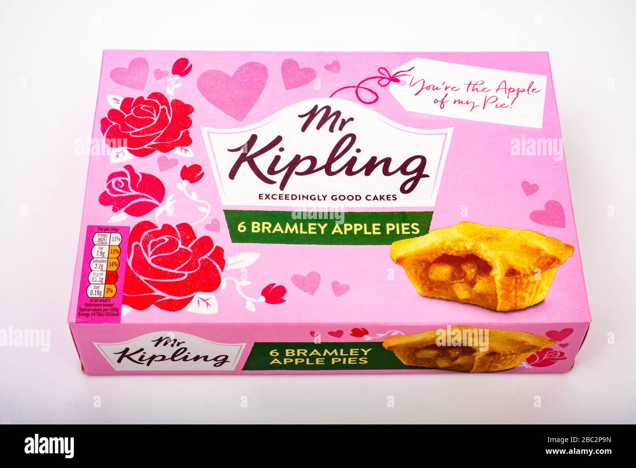 Mr Kipling Bramley apple pies Stock Photo - Alamy