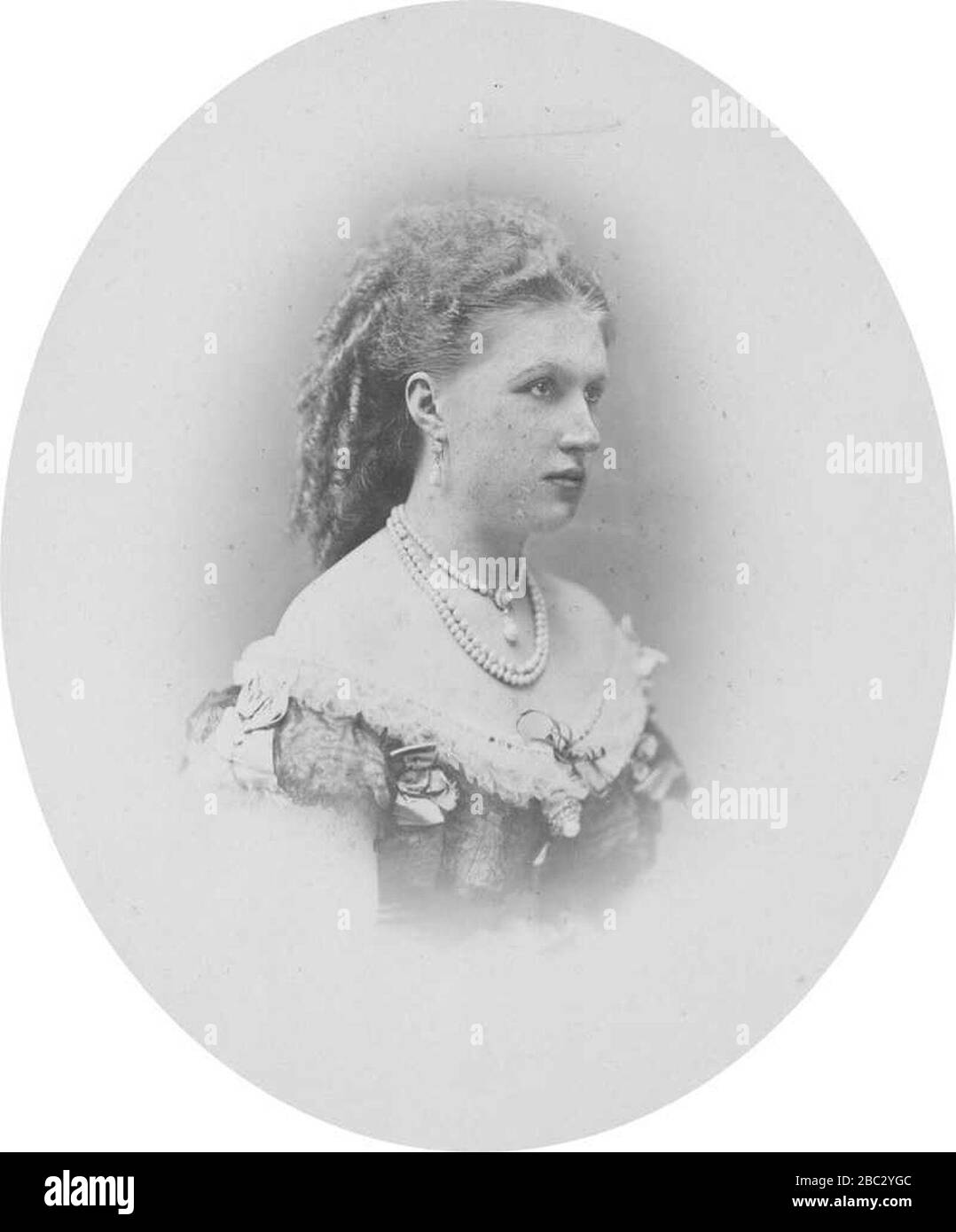 Großherzogin Marie von Mecklenburg-Schwerin. Stock Photo