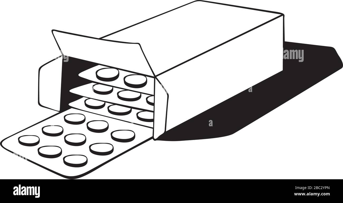 Pill Boxes Stock Vector Image & Art Alamy