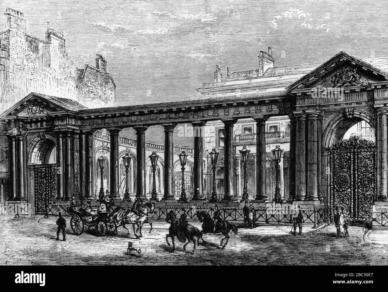 Grosvenor House facade Stock Photo Alamy