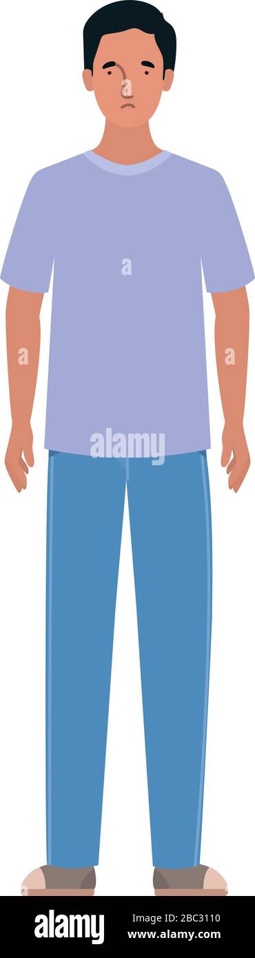 Isolated avatar man vector design Stock Vector Image & Art - Alamy