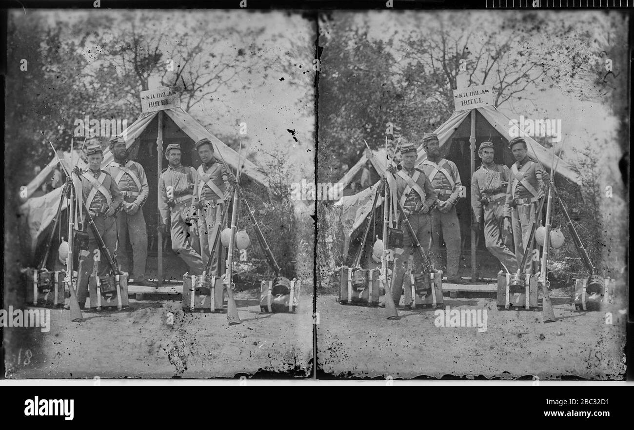 Group of 7th infantry Black and White Stock Photos & Images - Alamy