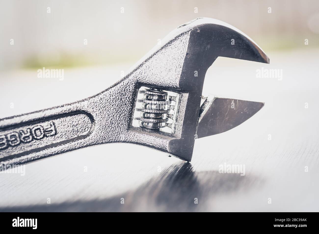French key or wrench - a tool useful for every maintenance specialists ...