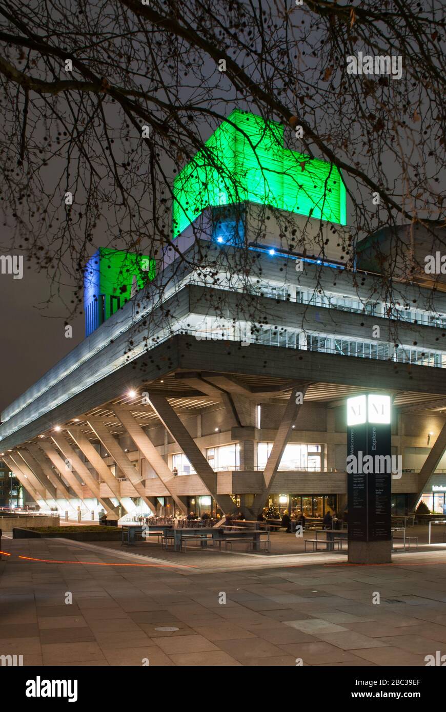 Royal National Theatre Denys Lasdun Reinforced