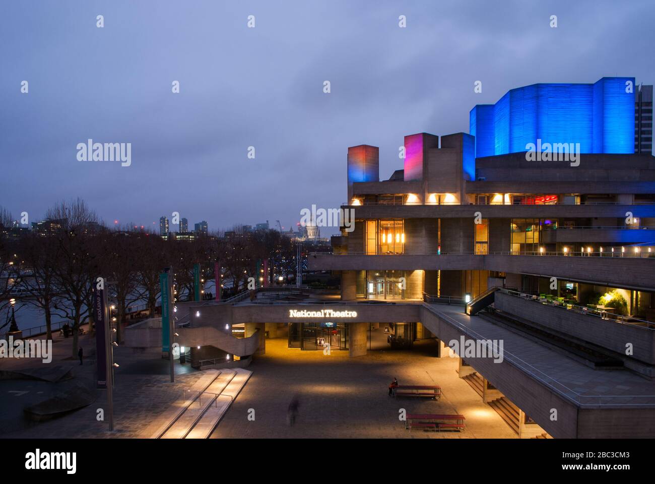 Royal National Theatre Denys Lasdun Reinforced