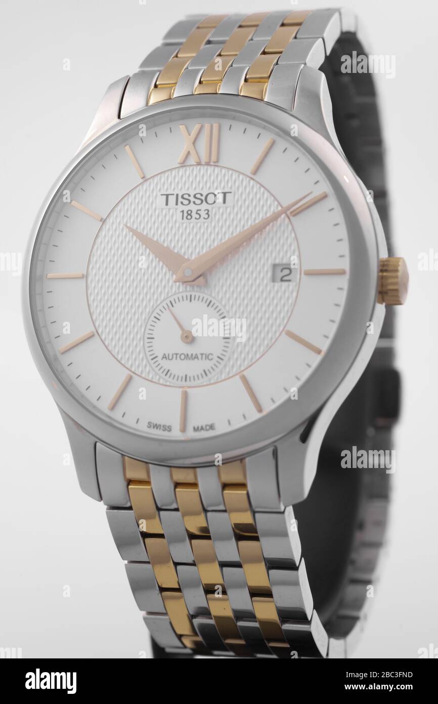 Tissot watch Le Locle Powermatic 80 39.3mm silver automatic steel T006 –  Capodagli 1937