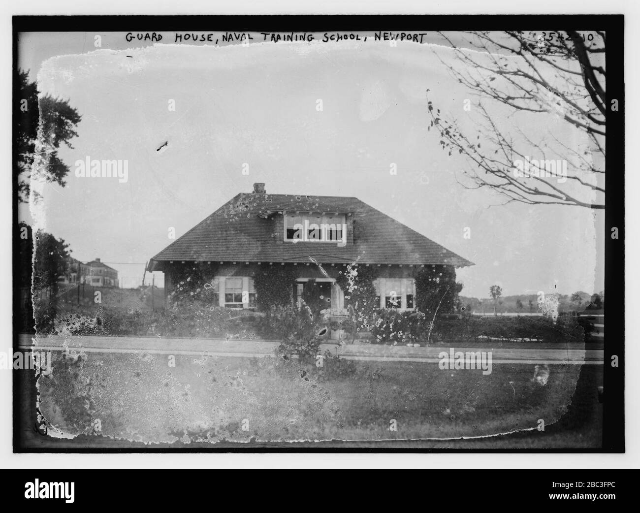 Guard House, Naval Training School, Newport Stock Photo Alamy