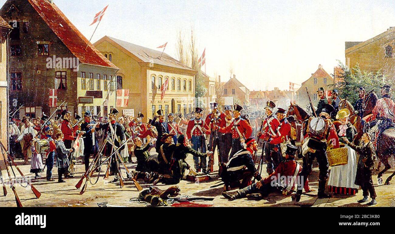 Guerre des Duchés 1 Stock Photo Alamy