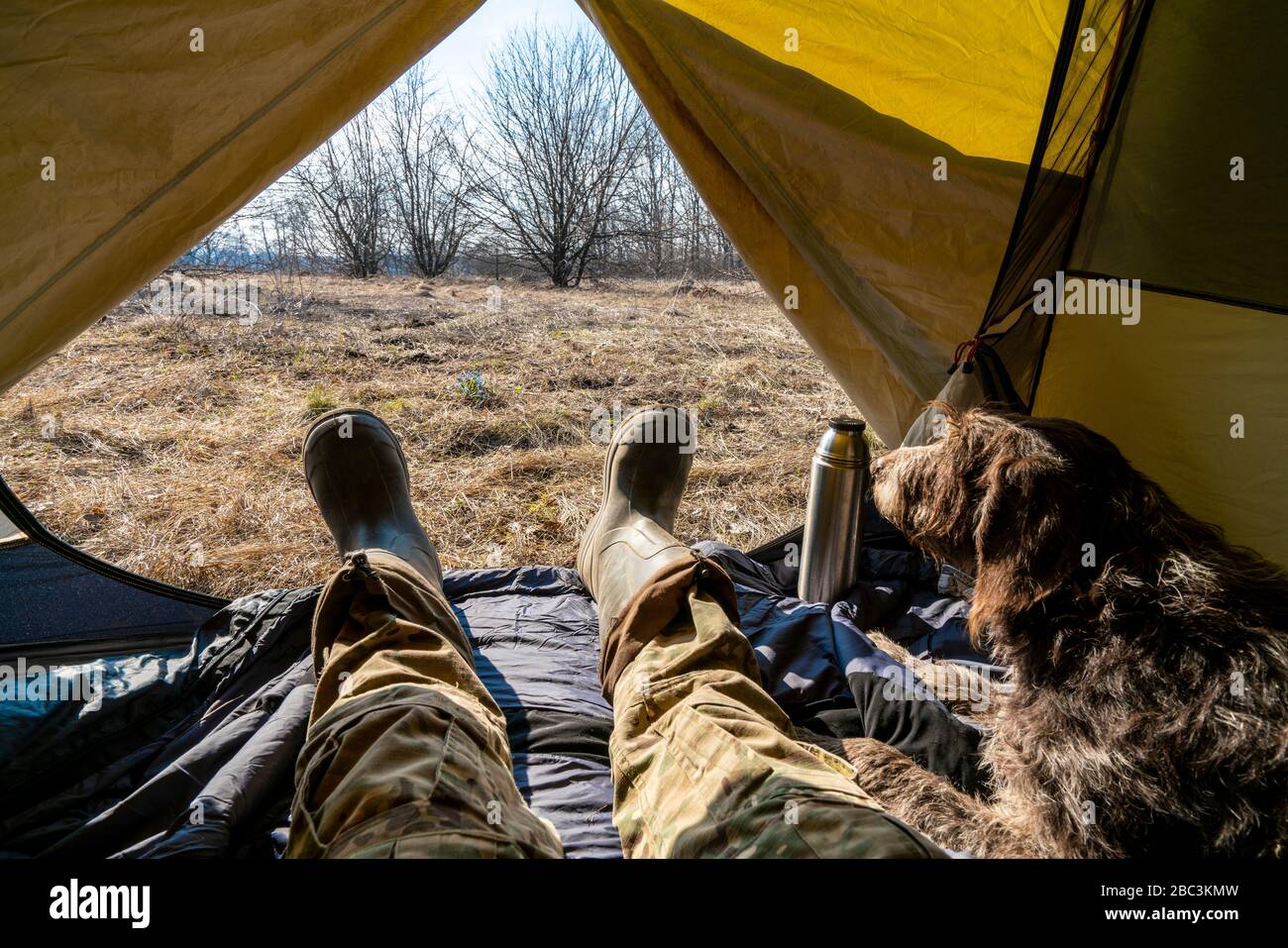 Feet Sticking Out Of Tent High Resolution Stock Photography and Images -  Alamy