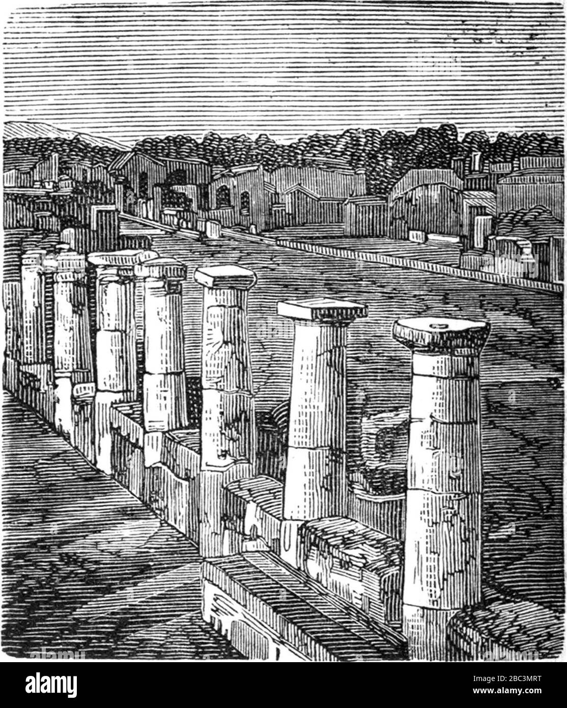 нарисуй помпеи