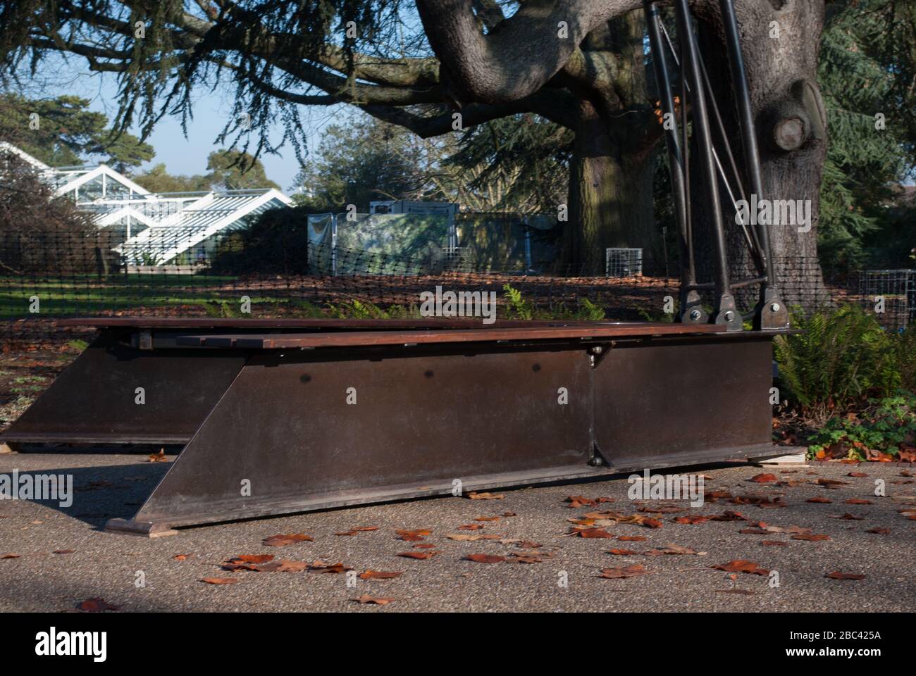 Illuminated Christmas Trail Lights Installation Sculpture Structure