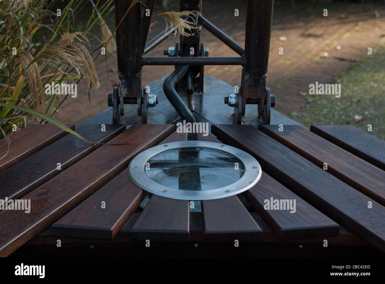 Illuminated Christmas Trail Lights Installation Sculpture Structure