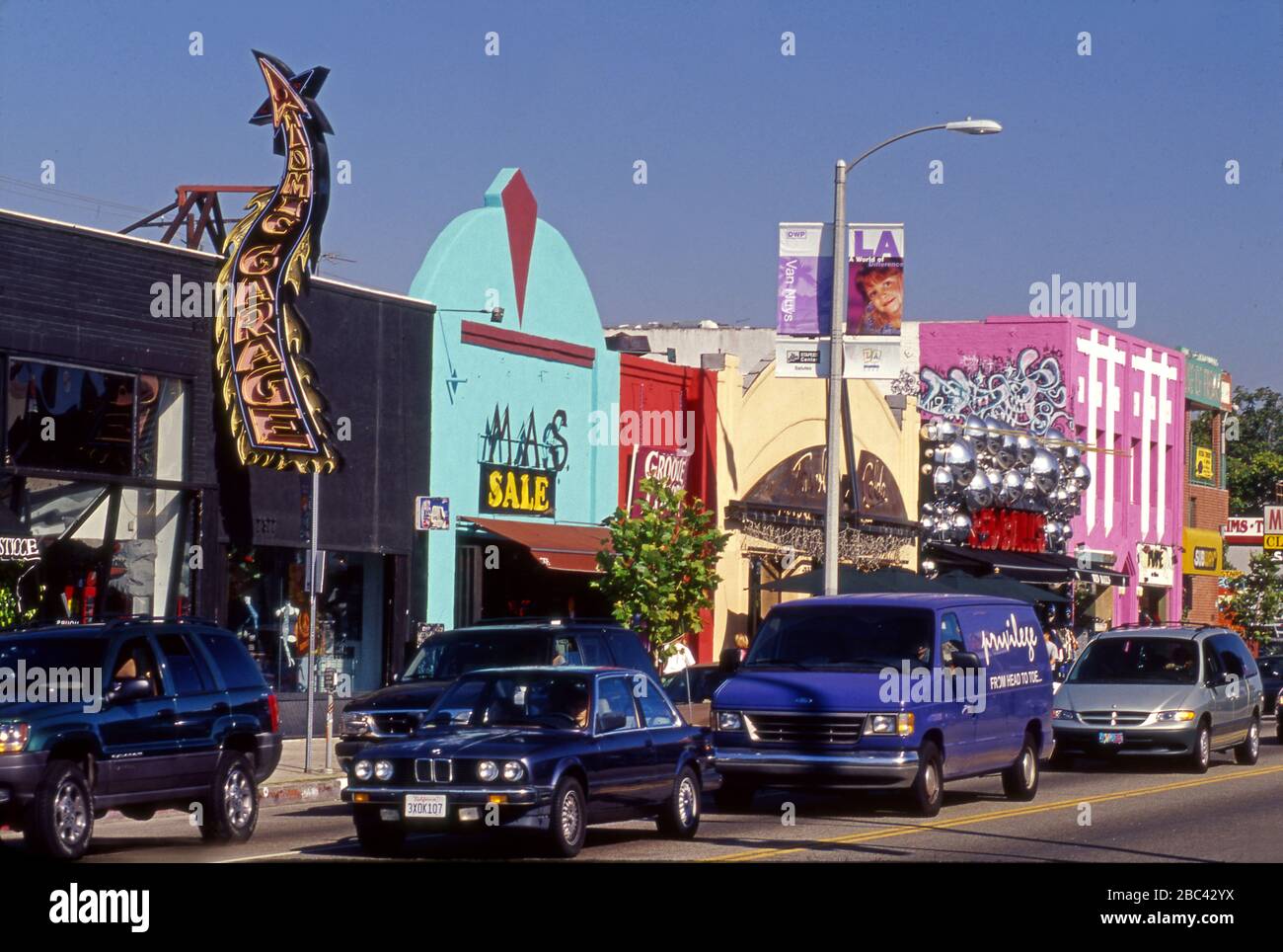 Los Angeles Melrose Avenue Shopping High Resolution Stock Photography And Images Alamy