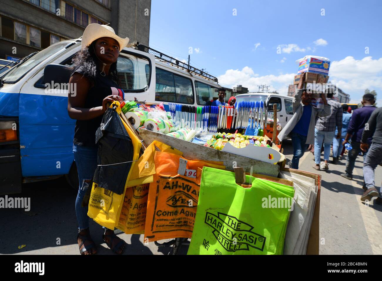 The Mercato market in Addis Ababa is one of the largest open air