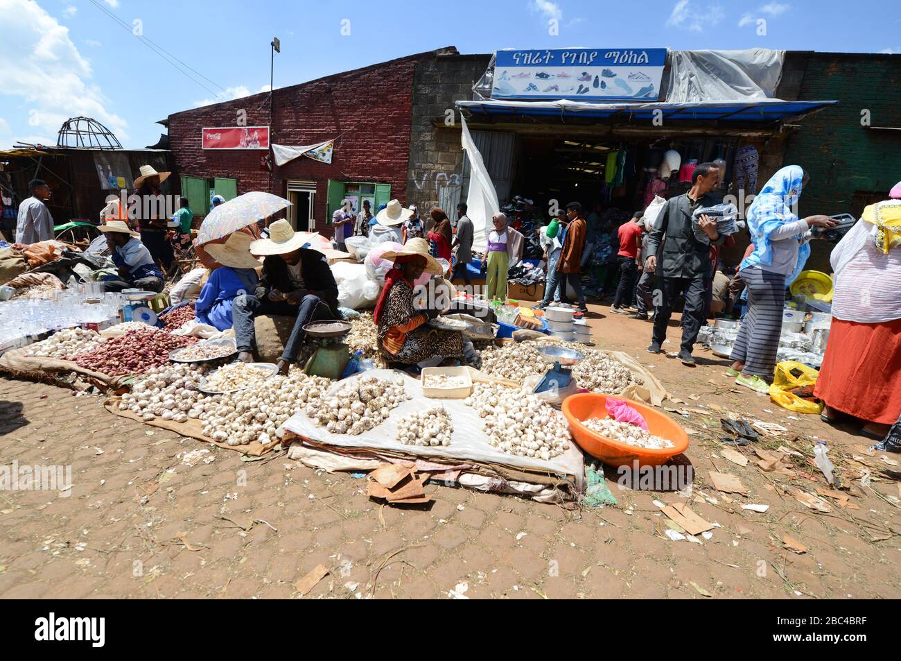 The Mercato market in Addis Ababa is one of the largest open air