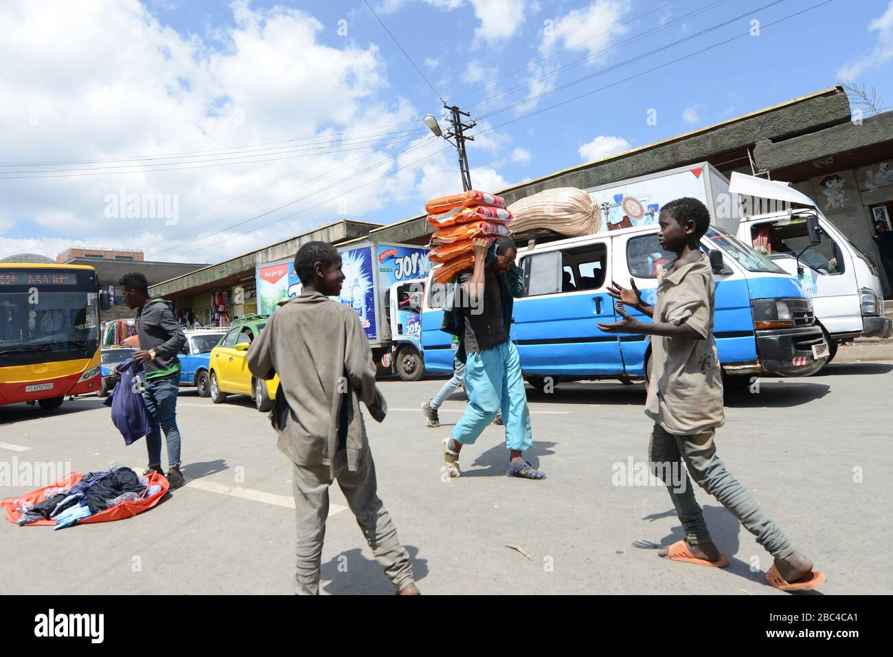 The Mercato market in Addis Ababa is one of the largest open air