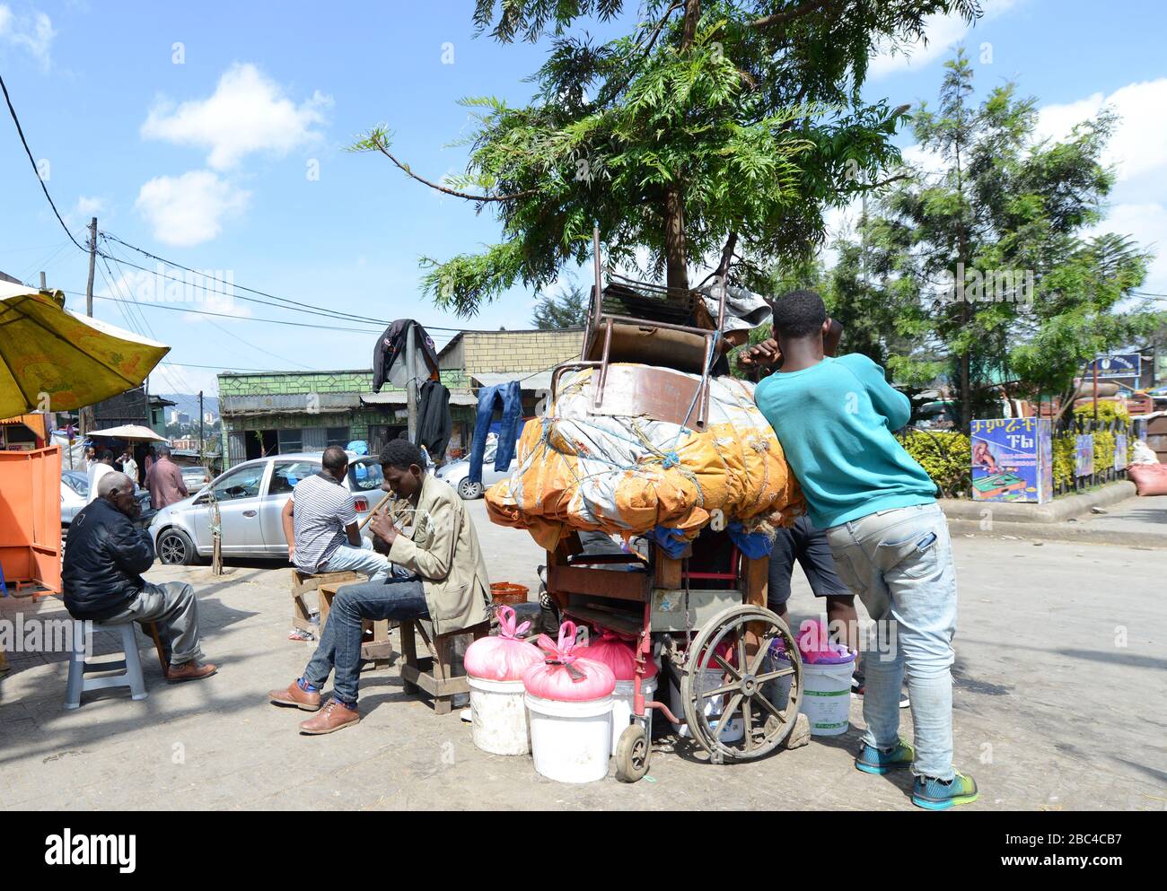 The Mercato market in Addis Ababa is one of the largest open air