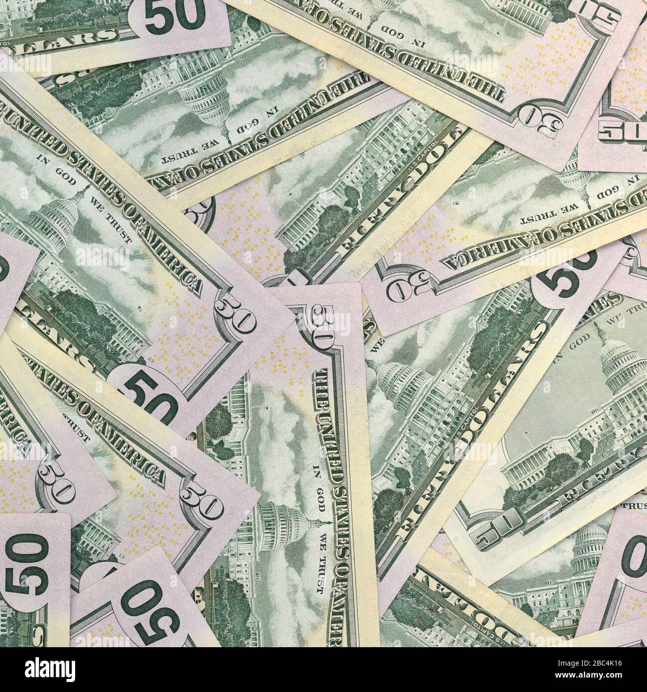50 dollar bill back and front hi-res stock photography and images - Alamy
