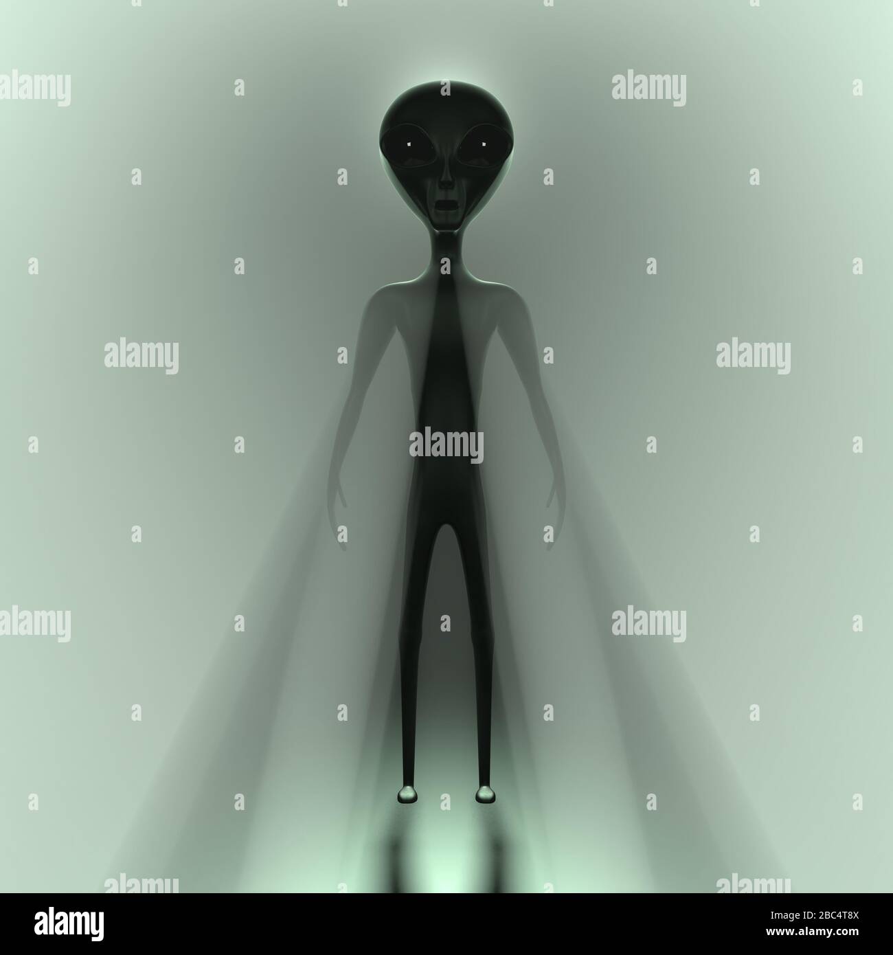 Cartoon alien monster man hi-res stock photography and images - Alamy
