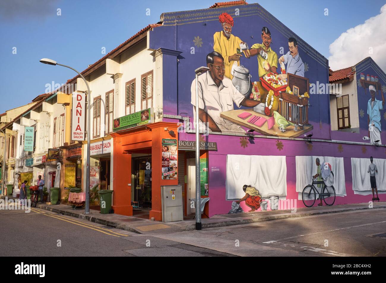 Indian immigrants singapore hi-res stock photography and images - Alamy