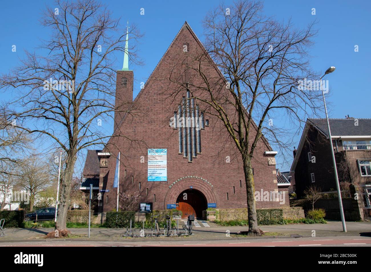 Vrijburg Church Diepenbrockstraat At Amsterdam The Netherlands 2020 Stock Photo