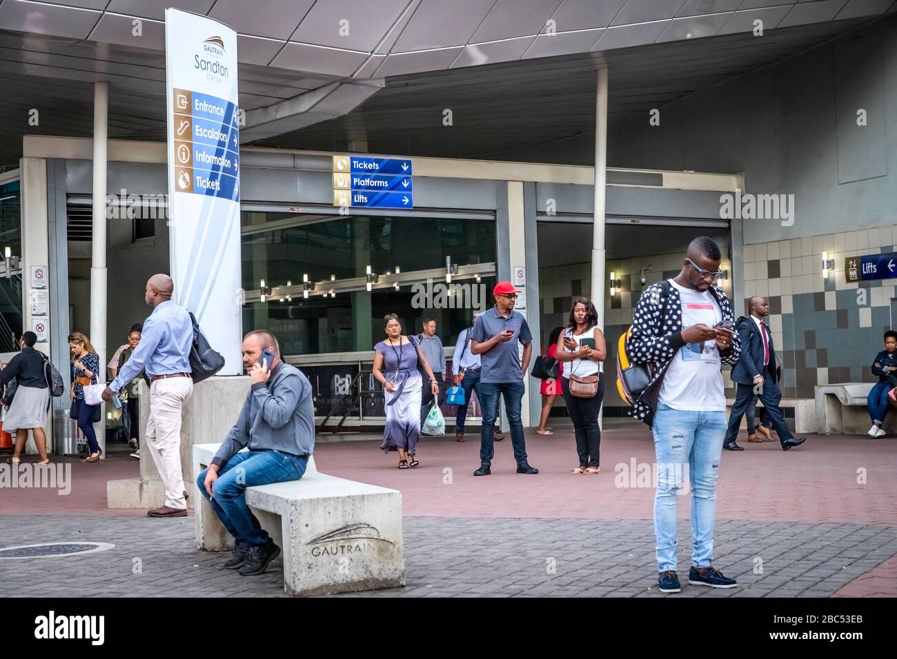 Pedestrian Crossing Africa High Resolution Stock Photography and Images