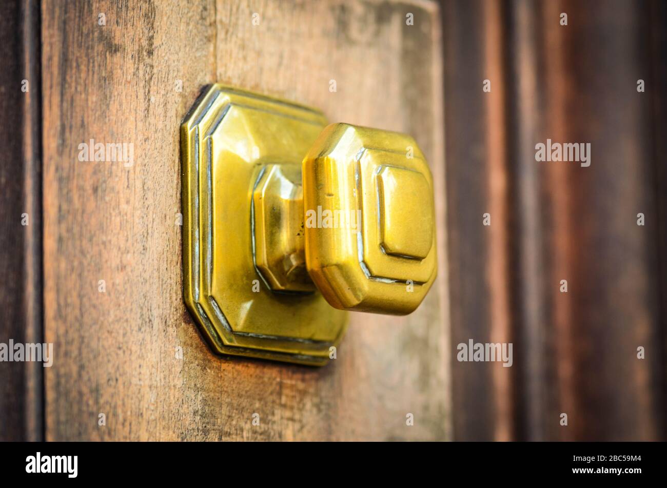 ancient doors close up within the historical streets of Rome Stock ...