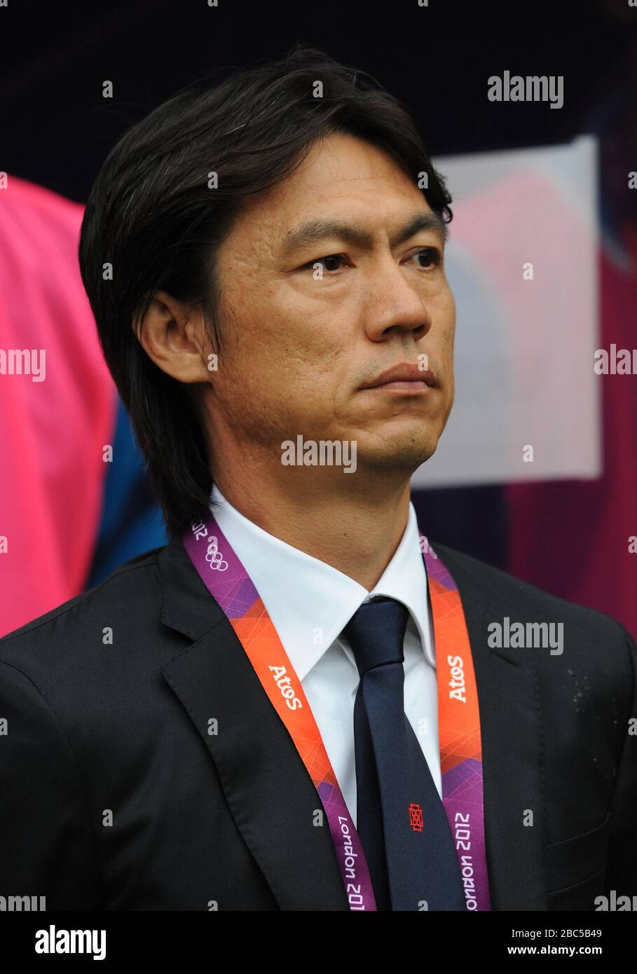 South Korea's coach Hong Myung Bo Stock Photo Alamy