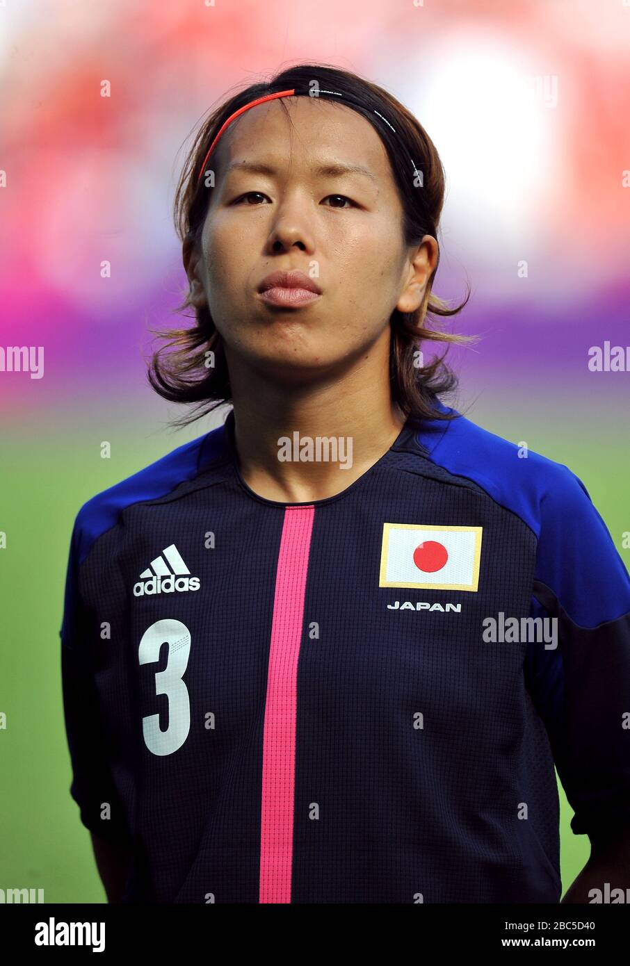Japan's Azusa Iwashimizu during the Japan v Canada, Womens Football