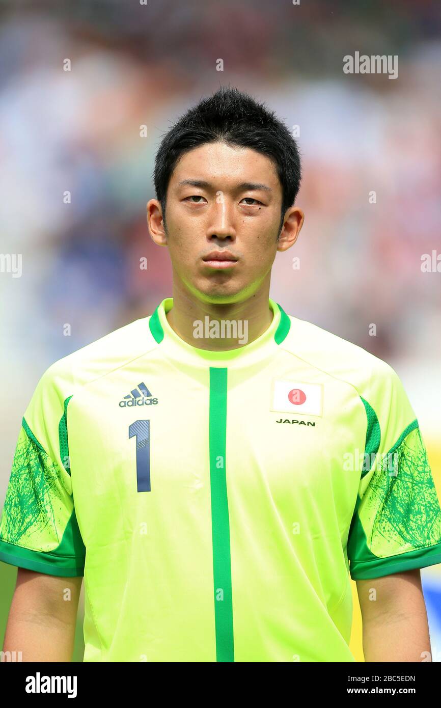 Japan goalkeeper Shuichi Gonda Stock Photo