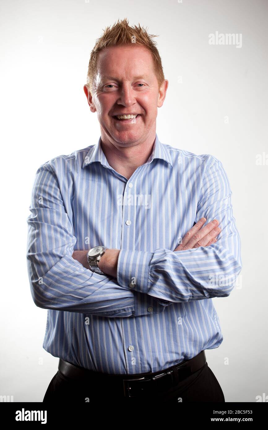 Wanderers manager Gary Waddock Stock Photo Alamy