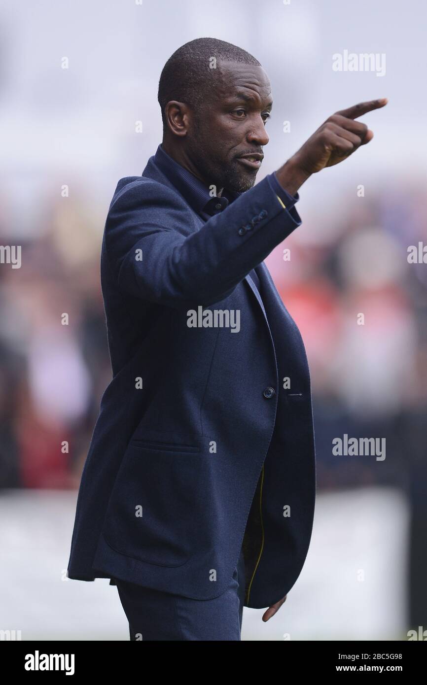 Chris Powell, Charlton Athletic manager Stock Photo