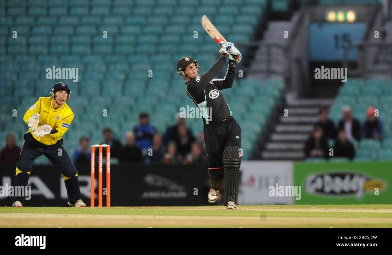 Surrey Lions' Jason Roy in action Stock Photo