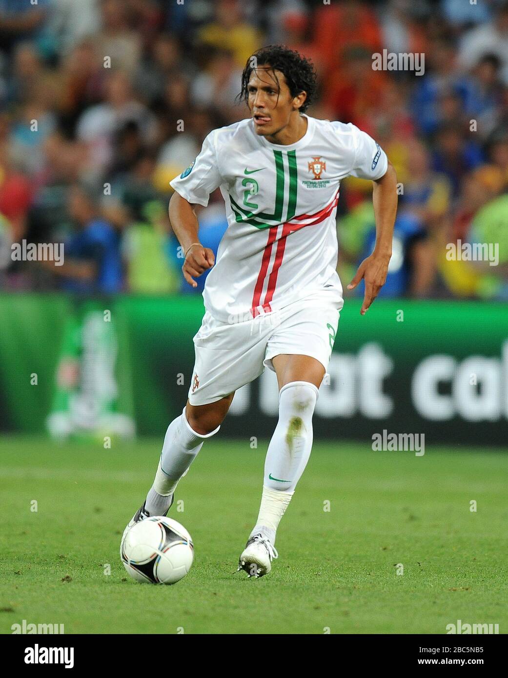 Portugal's Bruno Alves Stock Photo