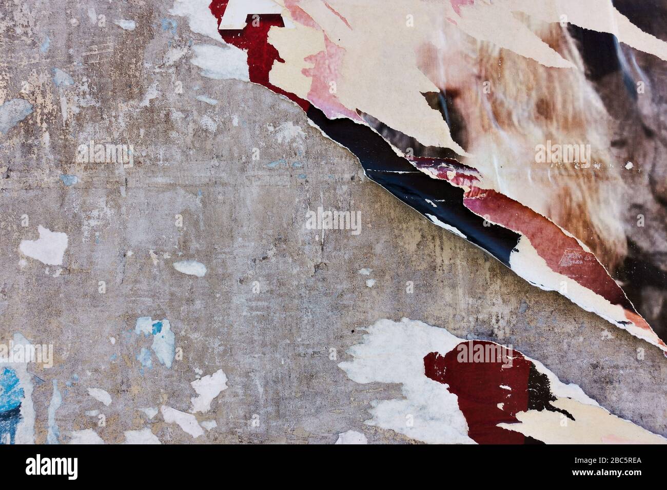 Torn Billboard Poster High Resolution Stock Photography and Images - Alamy