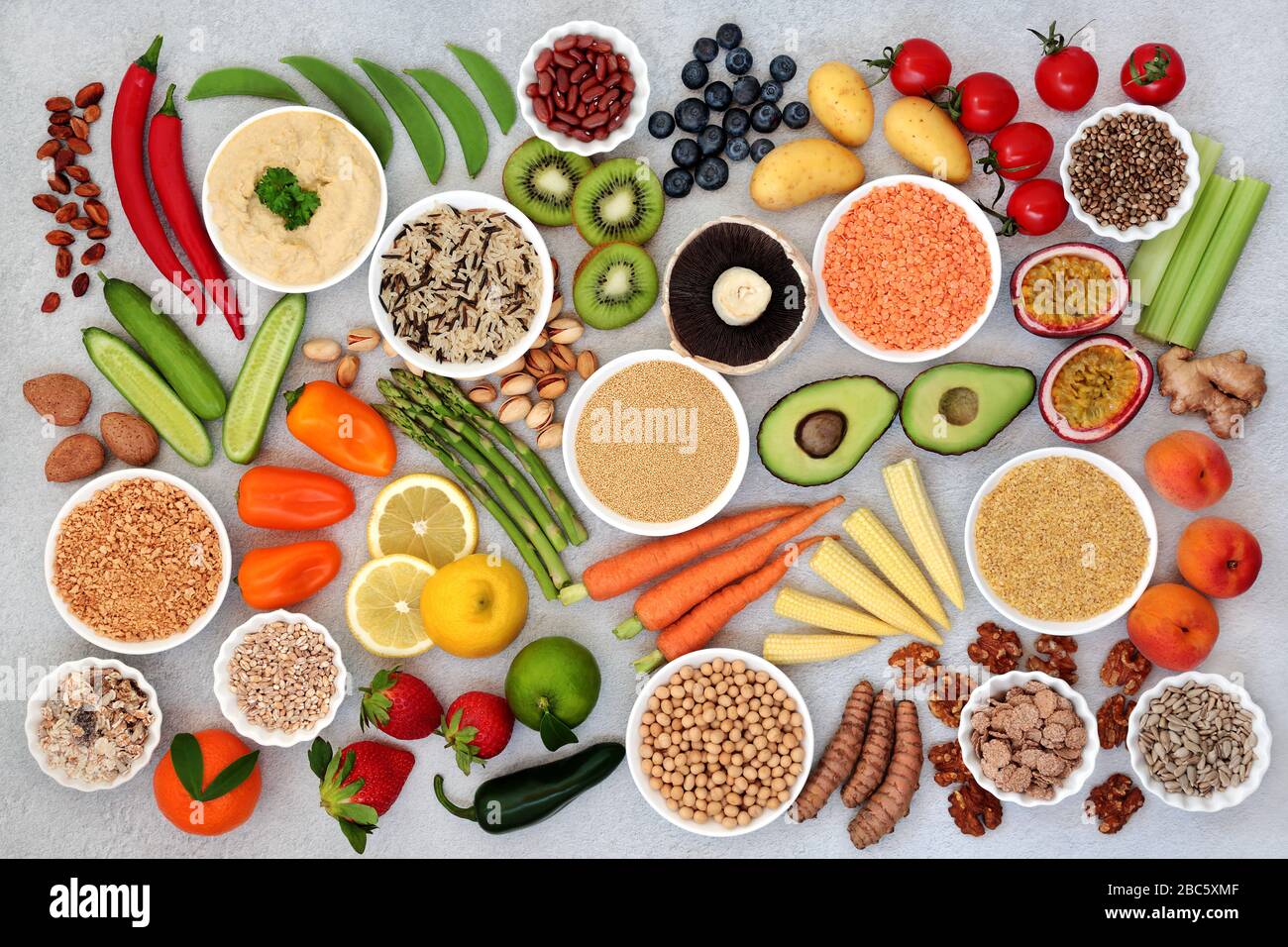 Fruit vegetables legumes whole grains hires stock photography and images Alamy