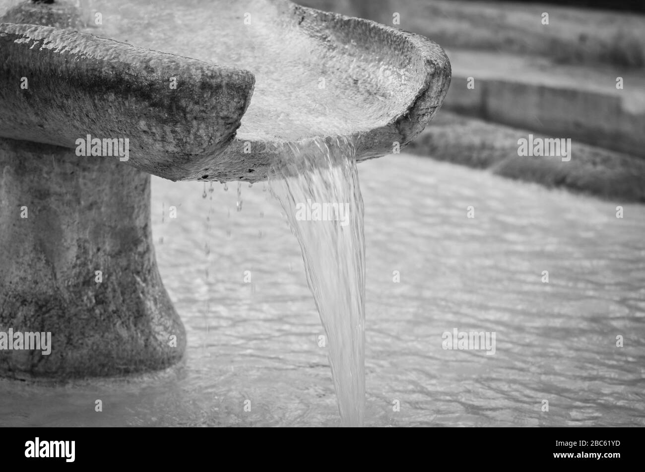 Water Source Close Up View Stock Photo Alamy