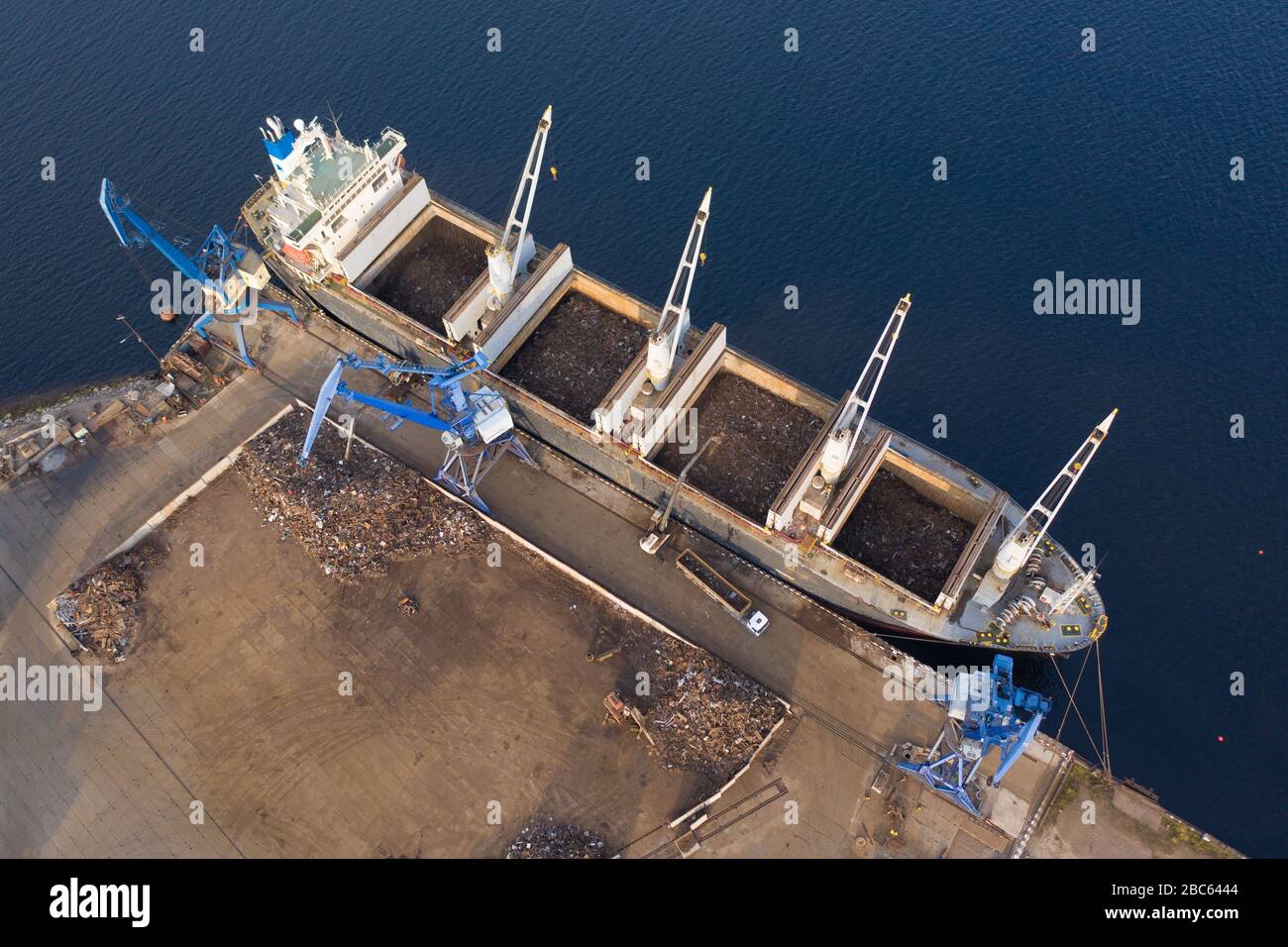 Scrap metal carrier hires stock photography and images Alamy