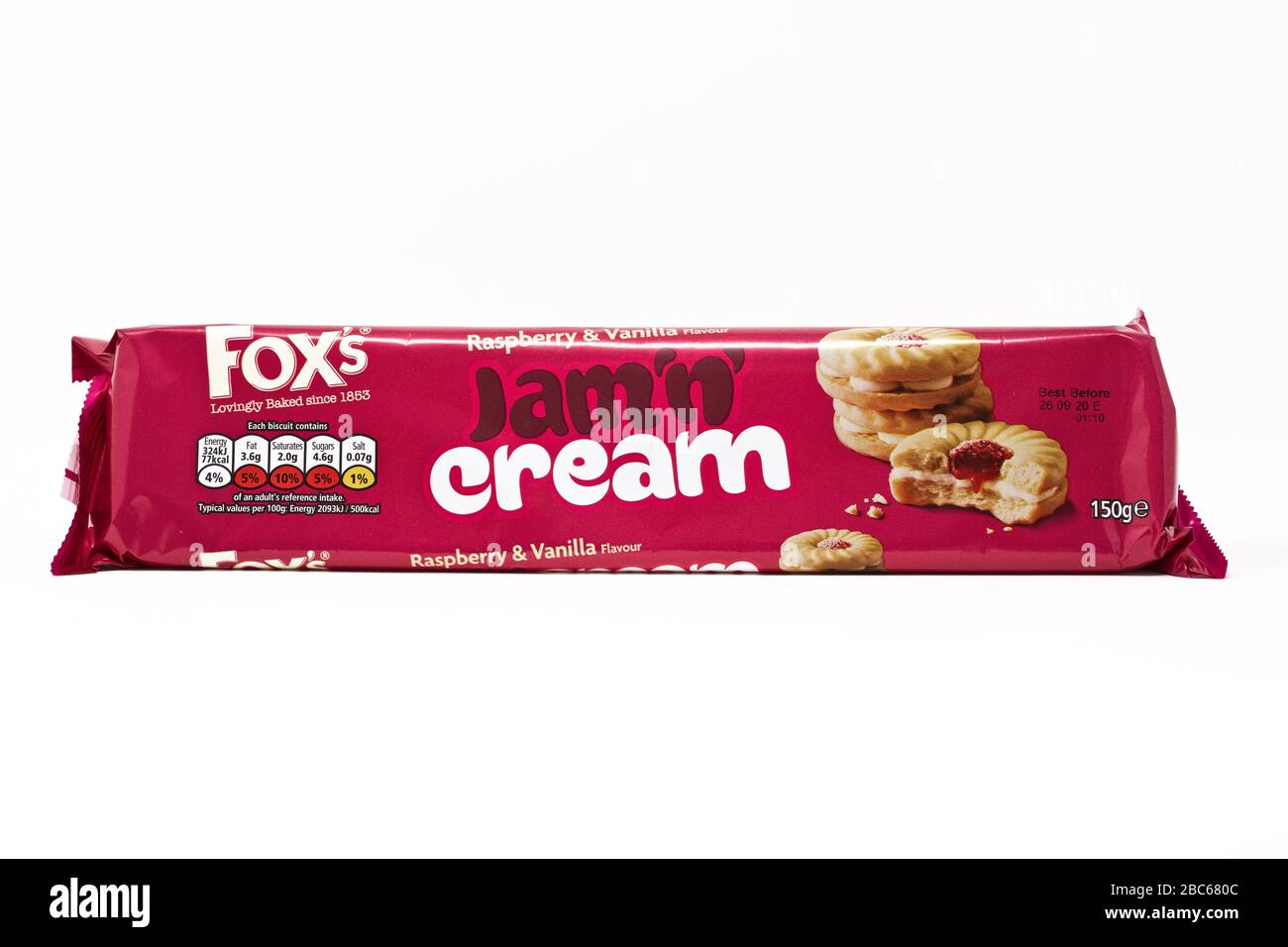 Jam and cream biscuits hires stock photography and images Alamy