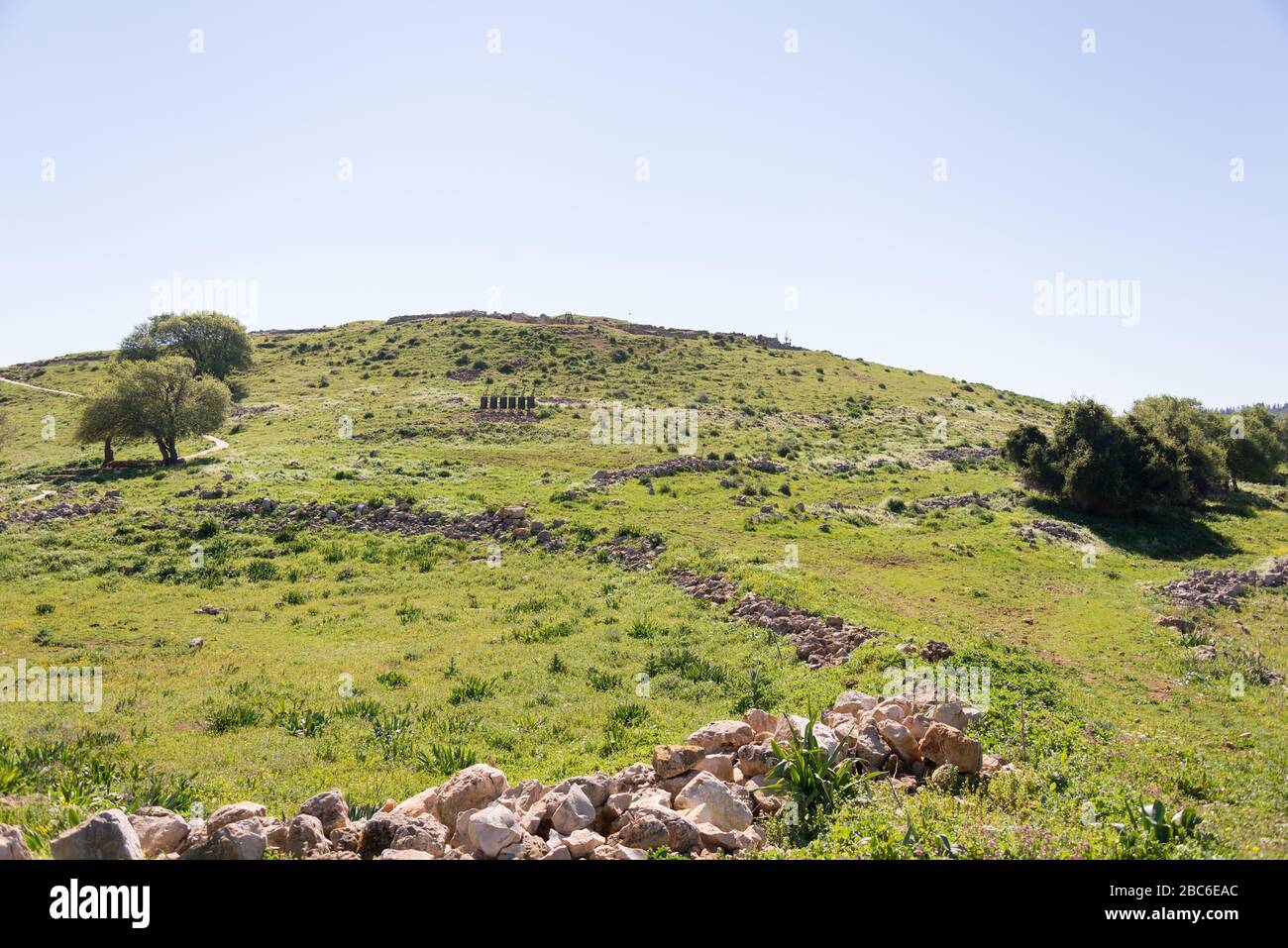 Tel Yodfat National Park, Israel Stock Photo - Alamy