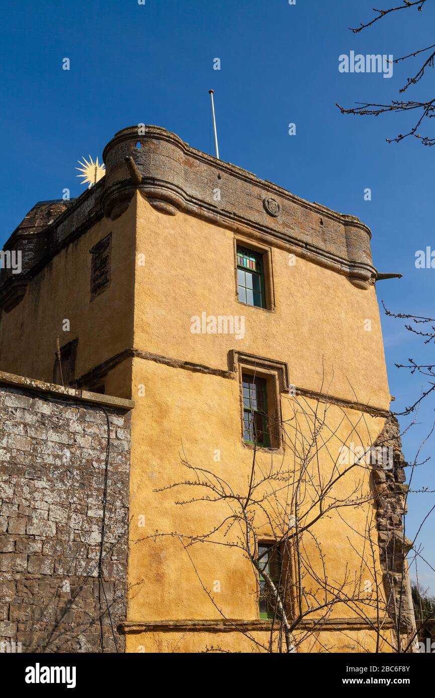 The Palace of Monimail also known as Monimail Tower, Monimail Fife Scotland Stock Photo