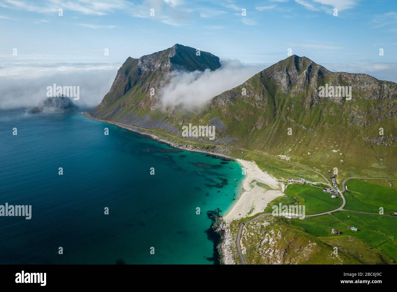 Haukland beach hi-res stock photography and images - Alamy