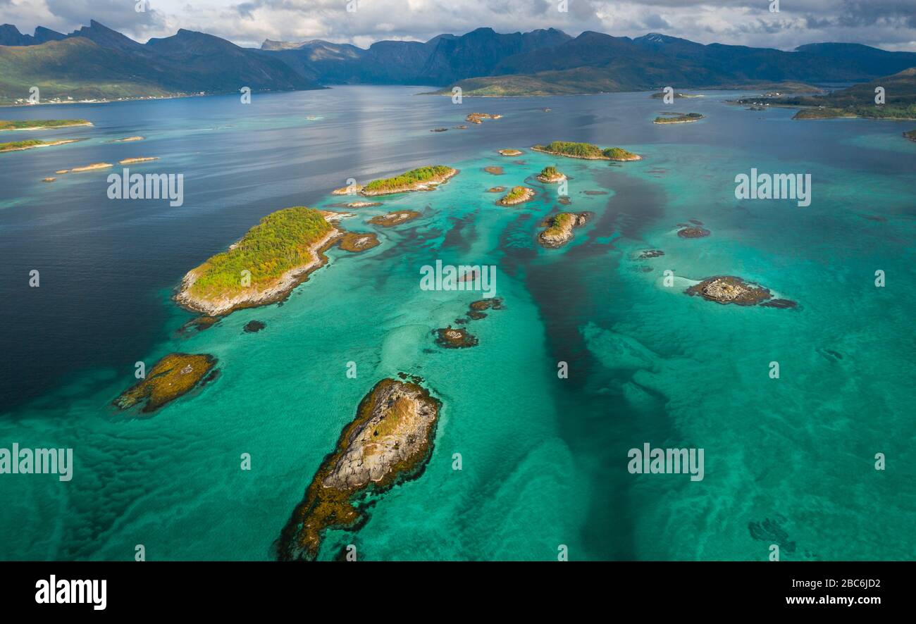 Caribic Islands in Norway Stock Photo - Alamy