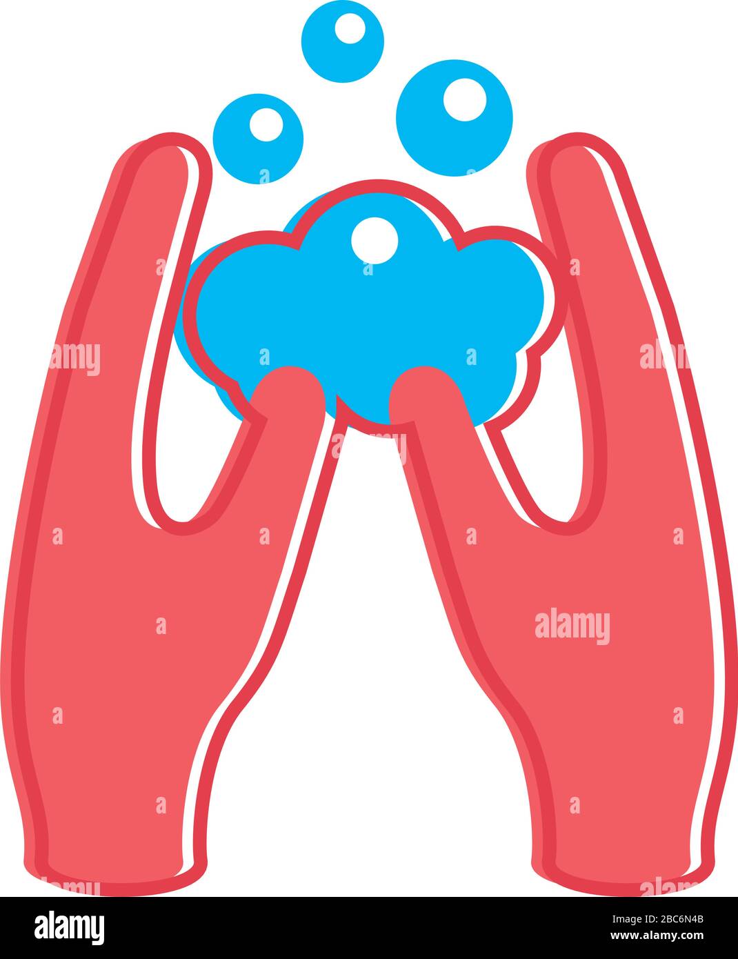 hands washing flat style icon Stock Vector Image & Art - Alamy