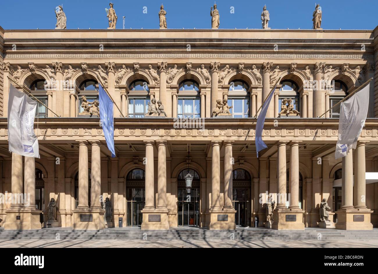 Frankfurt am Main, Börsenplatz, Neue Börse, Südfassade Stock Photo Alamy