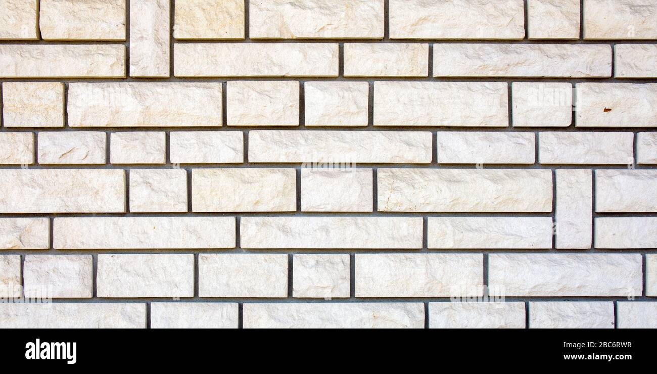 Wall stones grey brick stone wall fine white brickwork background ...