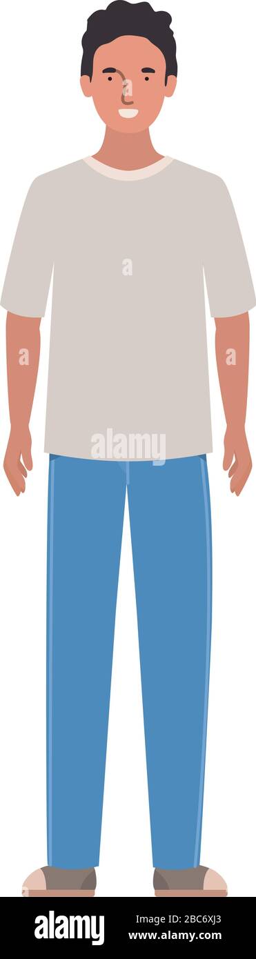 Isolated avatar man vector design Stock Vector Image & Art - Alamy