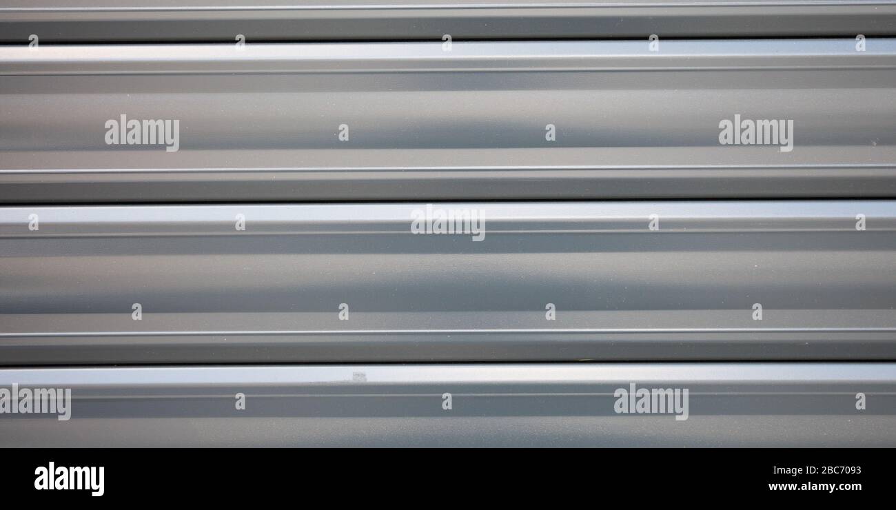 horizontal metallic gate background wallpaper texture of metal cladding