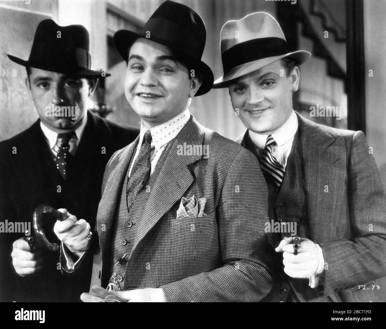 EDWARD G. ROBINSON and JAMES CAGNEY in SMART MONEY 1931 director ALFRED E. GREEN screen story and dialogue Kubec Glasmon and John Bright Warner Bros. Stock Photo